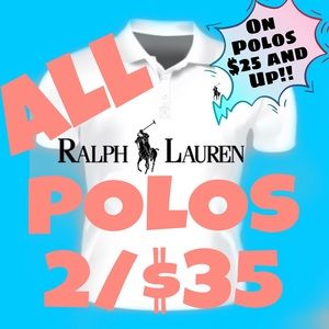 Bundle 2 Polos and get them for $35!